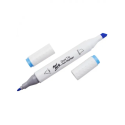 Mont Marte Art Marker Διπλής Μύτης B4 Sky Blue (76 Sky Blue)